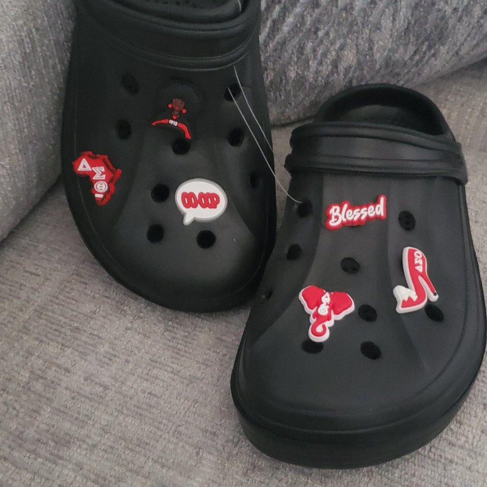 Sorority garden clogs